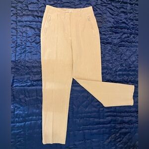 Vanilia Tan Cotton Pants